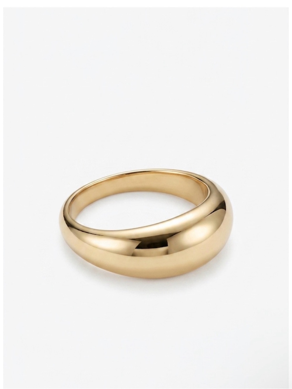 Mejuri 14k Dome Ring 
Size 5